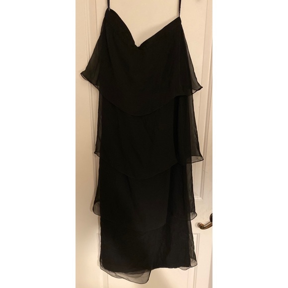 Jovani Maxi Skirt Black - Picture 1 of 4